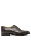Fursac Lace-up Leather Derby Shoes In Brown