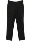 Fursac Linen Trousers In Black