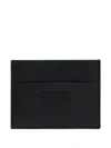 Fursac Logo-debossed Cardholder In Black
