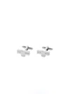 Fursac Logo-plaque Cufflinks In White