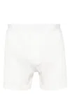 Fursac Logo-waistband Cotton Boxers In White