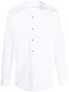 Fursac Long-sleeve Cotton Shirt In White