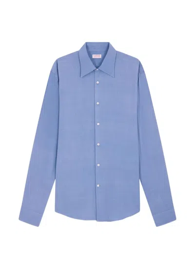 Fursac Long-sleeve Shirt In Blue