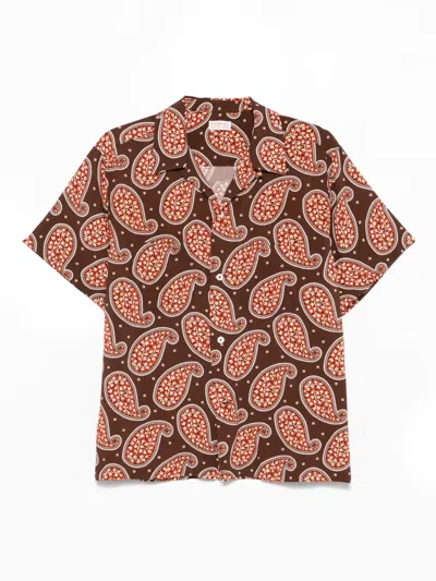 Fursac Paisley Shirt In Multi
