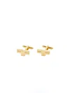 Fursac Polished Bar Cufflinks In Gold