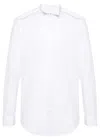 Fursac Poplin Cotton Shirt In White