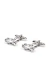 Fursac Sailor's Knot Cufflinks In Silver