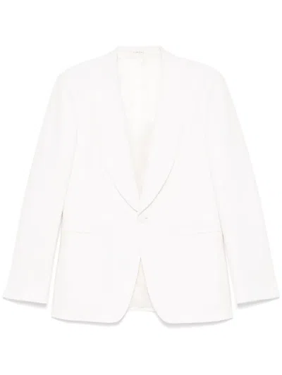 Fursac Shawl-lapels Blazer In Sand