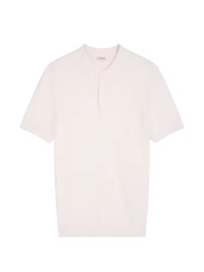 Fursac Short-sleeve Polo Shirt In Neutral