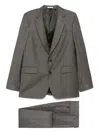 Fursac Single-breasted Suit In Gray