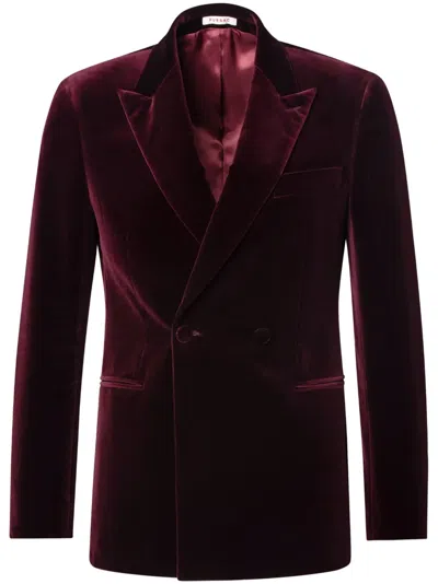 Fursac Single-breasted Suit In Red