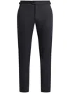 Fursac Slim-fit Tailored Trousers In Black