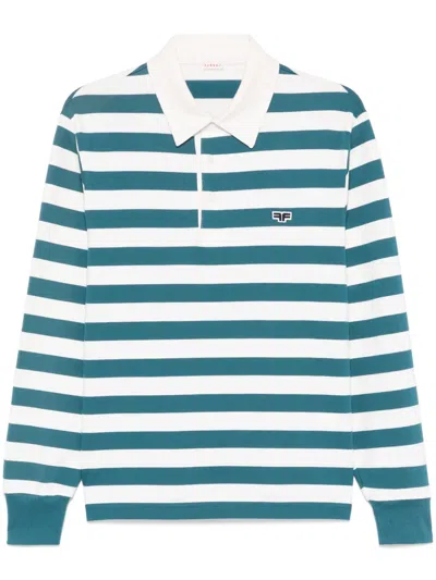 Fursac Gestreiftes Poloshirt In Blau