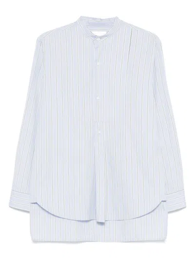 Fursac Striped Shirt In Blue