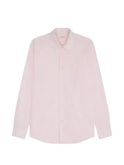 Fursac Striped Shirt In Neutral