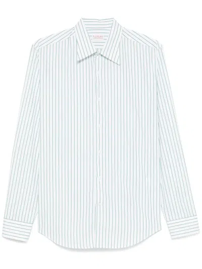 Fursac Striped Shirt In White