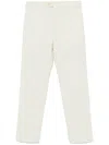 Fursac Striped Trousers In Green