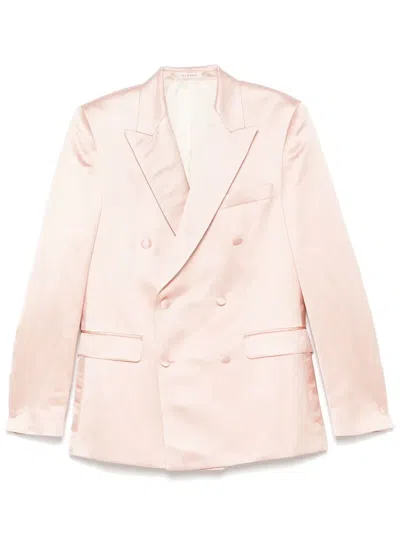 Fursac Shantung Blazer In Pink
