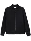 Fursac Twill Jacket In Blue
