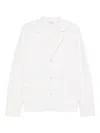 Fursac V-neck Button-front Cardigan In White