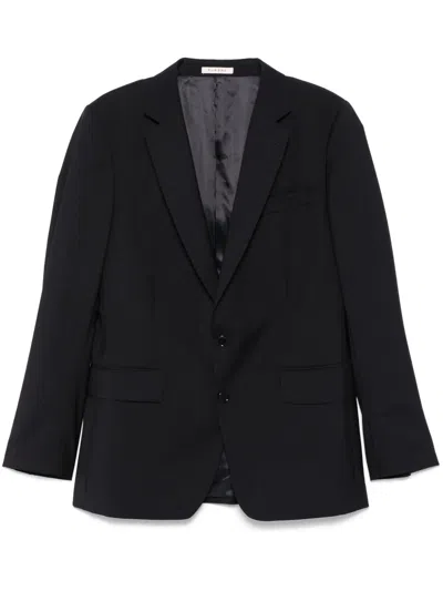 Fursac Virgin Wool Blazer In Black