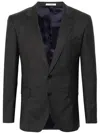 Fursac Virgin Wool Blazer In Grey