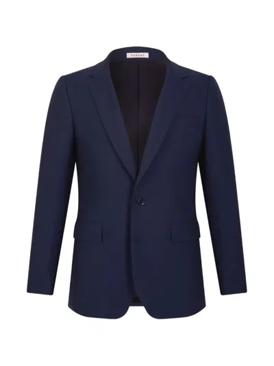 Fursac Virgin-wool Blazer In Blue