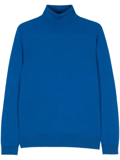 Fursac Pullover Mit Rollkragen In Blau