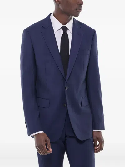 Fursac Wool Suit In Blue