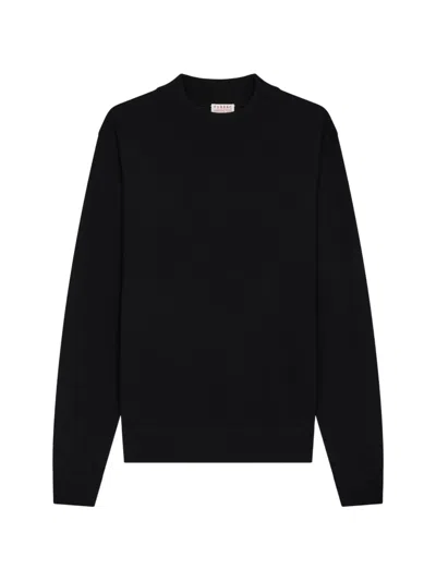 Fursac Wool Sweater In Black