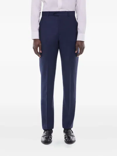 Fursac Wool Trousers In Blue