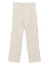 Fursac Wool Trousers In Neutral