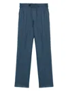 Fursac Wool Trousers In Blue