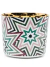 Fürstenberg Gold Paraíso Champagne Goblet In White