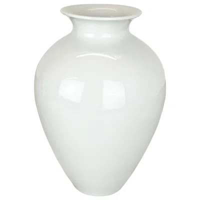 Pre-owned Furstenberg Porcelain Large Op Art Vase Porcelain German Vase By Fürstenberg Ceramics, Germany, 1970s In Transparent