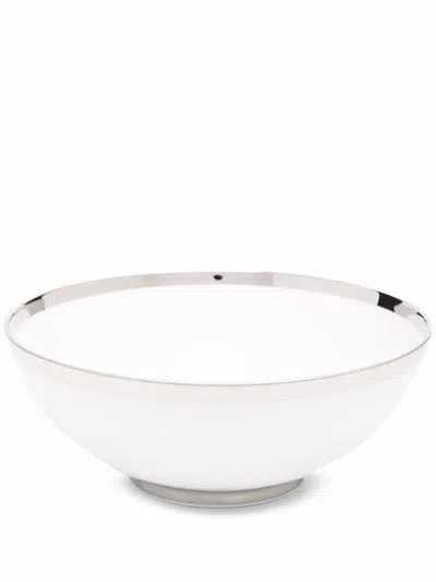 Fürstenberg Treasure Platinum Medium Bowl In 白色