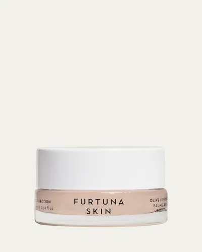 Furtuna Skin Olive Lip Butter Balm, 0.3 Oz. In White