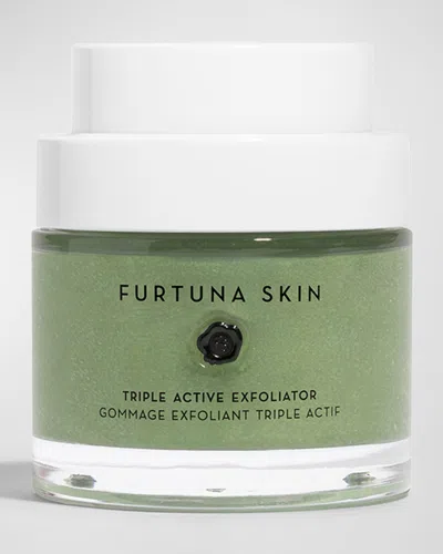 Furtuna Skin Triple Active Exfoliator, 2.7 Oz. In White