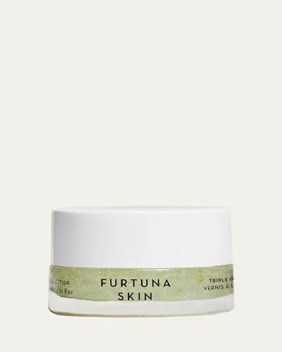 Furtuna Skin Triple Olive Lip Polish, 0.3 Oz. In White