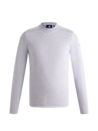 Fusalp Astiel Ottoman-knit Sweater In 그레이