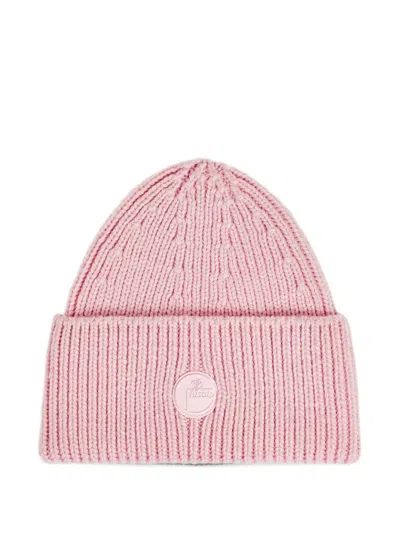 Fusalp Ribbed-knit Beanie Hat In 핑크