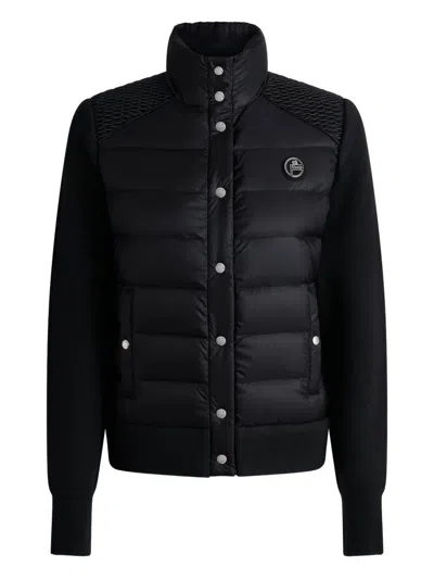 Fusalp Acarim Panelled Puffer Jacket In Black