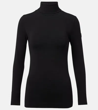 Fusalp Alisier Technical Turtleneck Sweater In Black