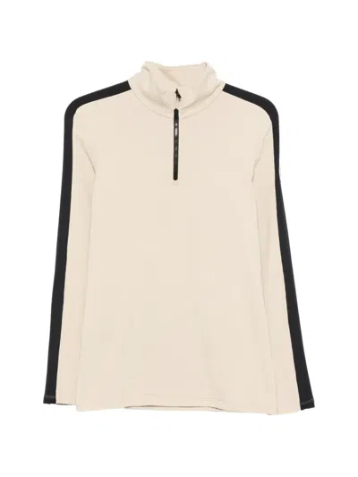Fusalp Alpille Iv Quarter-zip Ski Top In Neutral