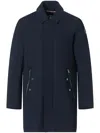 Fusalp Amaro Trench Coat In Blue