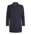 Fusalp Amaro Trench Coat In Navy