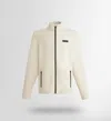 Fusalp High-neck Zip-front Ski Jacket In Neutral