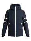 Fusalp Amwo Stripe-detailed Ski Jacket In Blue