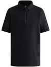 Fusalp Anatole Short-sleeved Polo Shirt In Black