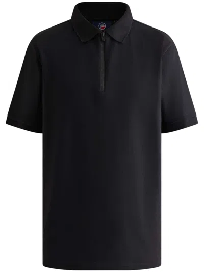 Fusalp Anatole Short-sleeved Polo Shirt In Black
